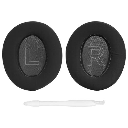 Image of Geekria Sport Cooling-Gel Replacement Ear Pads for Anker Soundcore Life Q20, Q20+, Q20i, Life 2 (Not Fit for Life 2 Neo) Headphones Ear Cushions, Repair Parts (Black)
