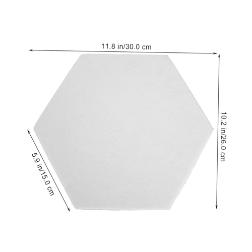HANABASS 6Pcs Paneles Acústicos Autoadhesivos de Alta Densidad para Tratamiento Acústico en Estudios, Gimnasios y Oficinas, Cubierta de Pared para Absorción de Sonido miniatura 5