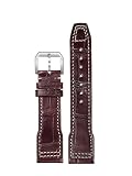 Genuine Leather Watch Strap For IWC Pilot's Watch Mark XVIII Le Petit Prince Edition Pin Buckle(Brown s1,20mm)