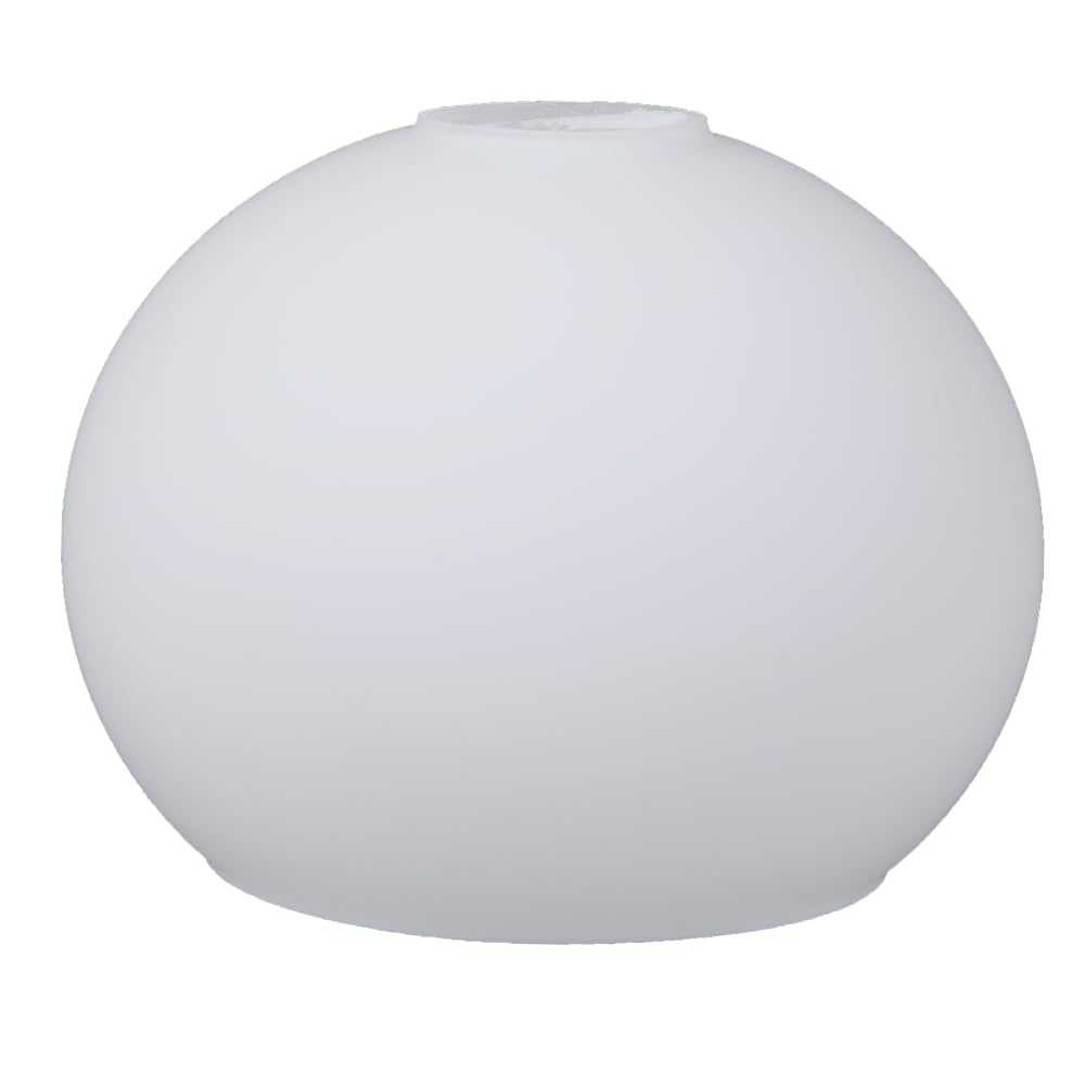 Kugelglas weiß matt Ø 120mm Lampenglas Ersatzglas E14 Leuchtenglas Kugel Opalglas