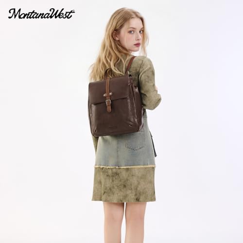 Image of Montana West Backpack Purse for Women Casual Daypack Convertible Crossbody Backpack for Travel Work