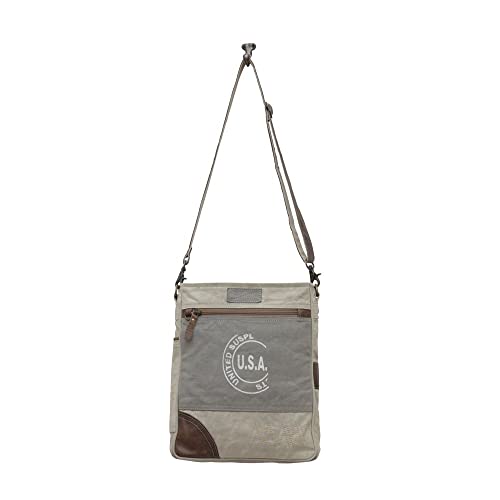Myra Bag Western Leather Shoulder Bag for Women - Upcycled Canvas Crossbody Inspiration4