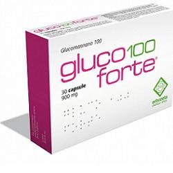 Erbozeta Gluco 100 Forte Integratore Alimentare, 30 Capsule