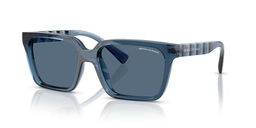 Image of Armani Exchange mens Ax4147s Square Sunglasses