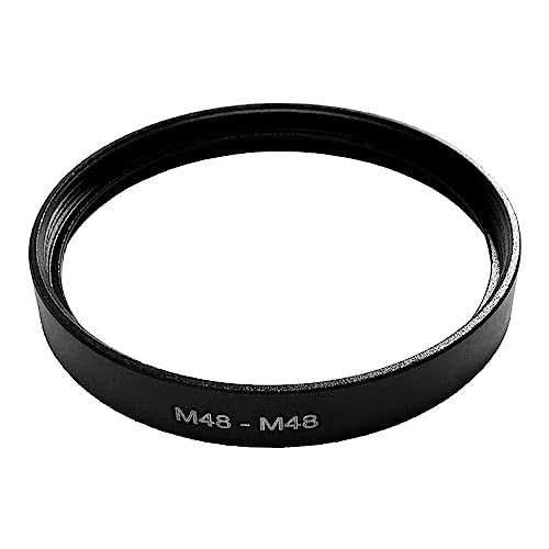 Bague d'adaptation M48 vers M48 femelle double filetage pour télescope
