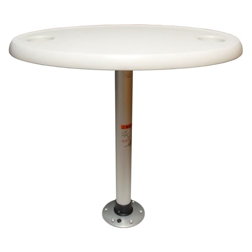 Springfield Marine Table Package 18X30 Oval White, Large
