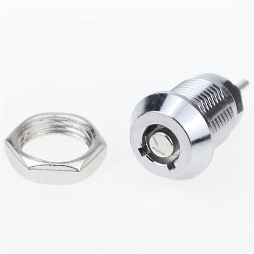 Cerradura telefónica para interruptor electrónico de llave de 12mm de acero inoxidable 250V CA