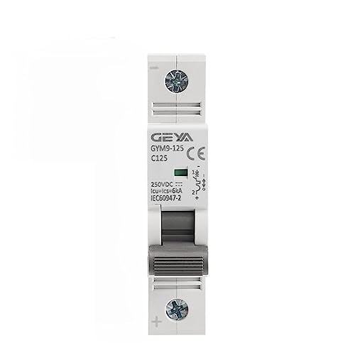 Disjoncteur DC 250V 100A 1P magnétothermique pour tableau électrique