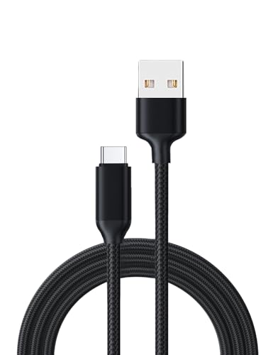 MAS CARNEY Cable USB C Carga Rapida 2.4A Cargador Tipo C Nylon Carga Rápida compatible con iPhone 15 16 Samsung Galaxy S23 22 S21, Xiaomi Redmi, Google Pixel, Huawei, Vivo, Oppo, Tablets, 1.8M