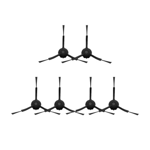 MXHRJDU Cepillo Lateral de 6 Piezas, Compatible con Roborock S8 / S8 Plus / S8 Pro, Accesorios for aspiradoras Robot Ultra Barrido, Repuestos, Suministros for el hogar