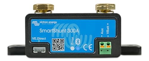 Image of Victron Energy Smart Battery Shunt - Battery Monitor (Bluetooth) - Victron Smart Shunt with Detailed in-app Insights - 6.5V-70V, 300 amp