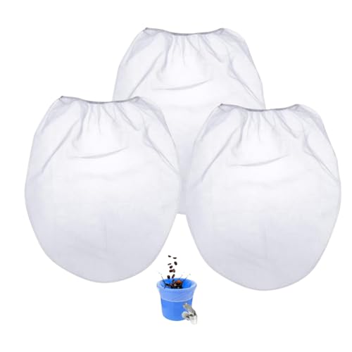 3Pack Cold Brew Coffee Filter Bag Reusable 5 Gallon Coffee Filter Compatible With Toddy Cold Brew System Strainer Bag, for 5 Gallon Commercial Brewers