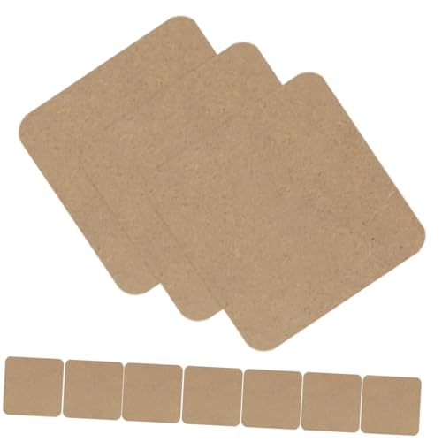 DOITOOL 10pcs Clay Backing Board Pottery Tools Mud Board Clay Wedging Board Sculpting Low Pottery Clay Wedging Board for Pottery Clay Mat Clay Crafting Board Clay Board Blank Wood