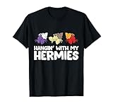 Funny Hermit Crabs Lover Gifts Hermit Crab Owner T-Shirt - Black, Small - Casual Humorous Pet T-Shirt - Unisex-Hermit Crab Lovers