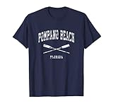 Pompano Beach Florida Sailing T-Shirts & Retro Tee