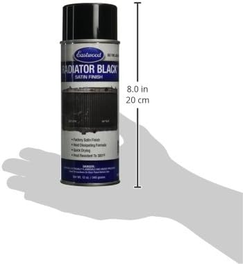 Miniatura 2 de Pintura para radiador Eastwood resistente a altas temperaturas  Satinada negra para radiadores automotrices  Acabado de pintura resistente a piedras