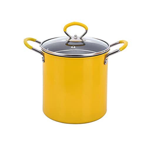MagiDeal Mini friteuse en acier inoxydable avec filtration de l' de friture de style japonais Mini friteuse à l' profonde pour la cuisine, 3L