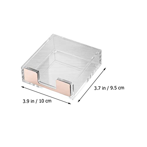 Organiseur de bureau acrylique VILLCASE pour ne plus perdre vos trombones - 5