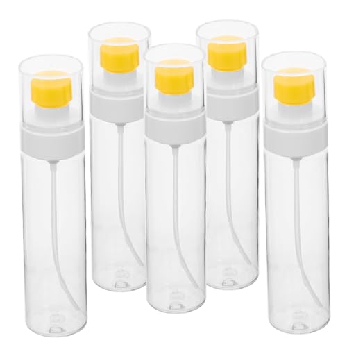 SHERCHPRY 5Piezas Pulverizadoras Vacías De Paquete Spray De Perfume Reutilizables Contenedores De Cosméticos Para Esenciales y Maquillaje