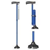 BONTEC Foldable Walking Cane for Men & Women,...