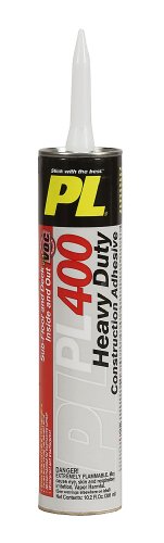 Henkel 828444 PL 400 Low VOC Subfloor and Deck Construction Adhesive, 10.2-Ounce