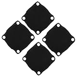 Uonlytech Dichtungen für Kompressorschalter und Schalterfeld aus Gummi 4 Stück Passend für Diverse Luftkompressoren für Wartung und Instandhaltung