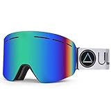 [DOBLE SISTEMA ANTIVAHO]: La máscara de esquí Freeride cuenta con una lente doble capa Dual Layer AntiFog que regula la temperatura entre el exterior y el interior de las gafas de esquí evitando que se empañen. El sistema doble de circulación del aire favorece la ventilación y evita la condensación de humedad causada por la respiración.