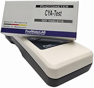 Water-ID Reagents for Pool Lab, PoolWaterLAB, Water Tester - CyA-Test (100 Tests, Litmus Paper)