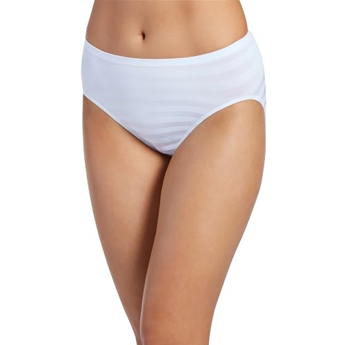 Image of Jockey Women's Underwear Matte & Shine Seamfree Hi Cut