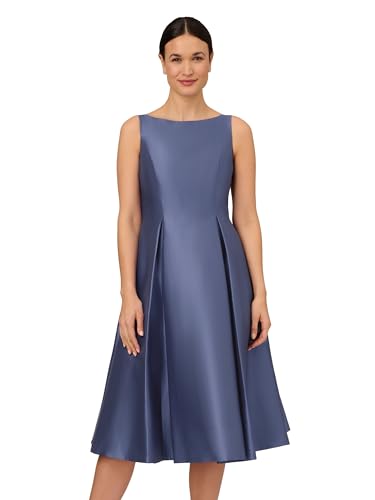 Image of Adrianna Papell Sleeveless Tea Length Dress