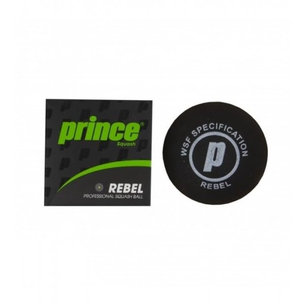 PrinceSquash Balls- Rebel Single Yellow 1 Dz Box