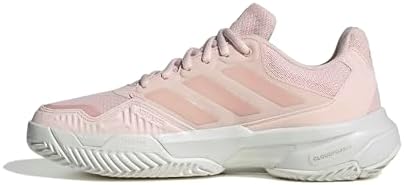 adidas Womens Courtjam Control 3 Tennis Sneakers Shoes - White