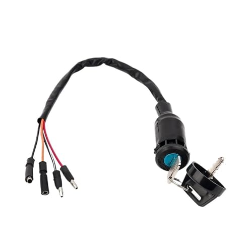 Cerradura de puerta eléctrica compatible con 300 TRX300FW 4x4 interruptor llave encendido moto
