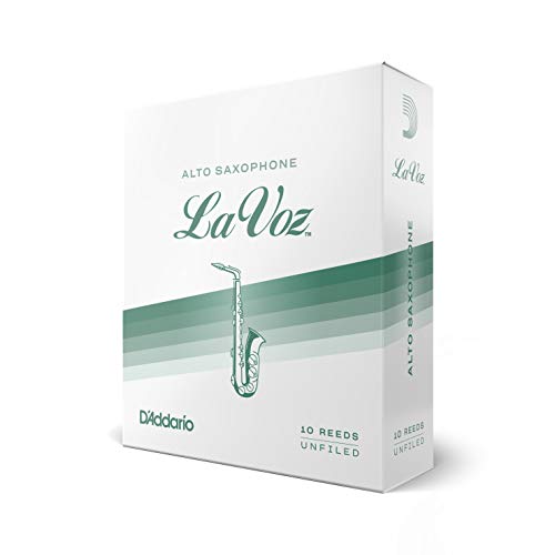 Amazon.com: D'Addario La Voz Alto Sax Reeds - Alto Saxophone Reeds