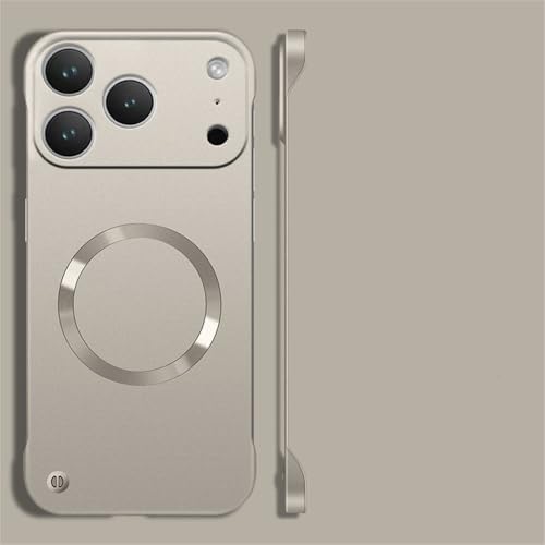 �����^���^���b�N�y�C���g �}�O�l�b�g���P�[�X iPhone 17 Air 16 15 14 13 12 Pro Max Plus �t���[�����X ��pPC�n�[�h�J�o�[ �S�[���h iPhone 16 Pro Max�p