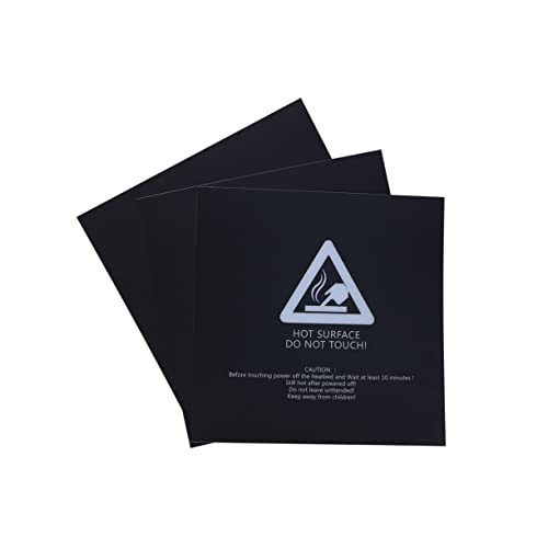 3D Printer Heatbed Build Surface Sticker 300x300mm 3 Pcs