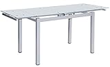 mesas extensibles comedor madera Mesa de cocina. Woopi Mesa de Comedor o Cocina Extensible Perl 110/170