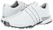 adidas Men's Tour360 24 Golf Shoes, Footwear White/Silver Metallic, 12