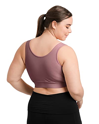 Kindred Bravely Extra Soft Organic Cotton Busty Wireless Nursing Sleep Bra | Maternity Bra For E, F, G Cup (Twilight, Large-Busty) #TOP2