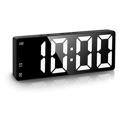 Ankilo Digital Alarm Clock with LED Display Cover