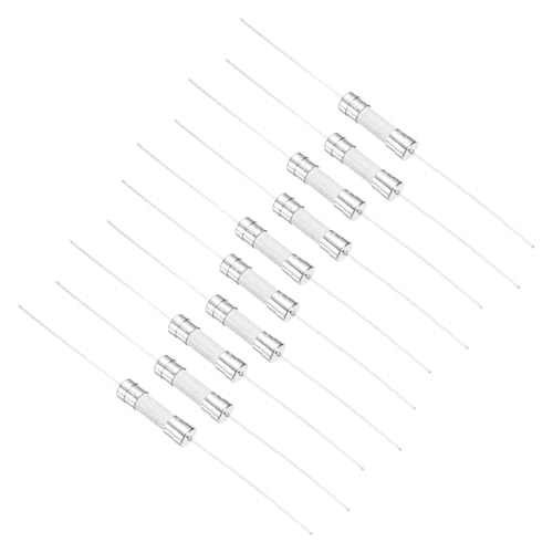 Image of sourcing map 10Pcs Time Delay Fuse Lead Wire Ceramic Fuses 5mm x 20mm 250V 4A Fuse for Repair Circuit Boards,Lighting Equipment, Instrumentation,Home Appliance