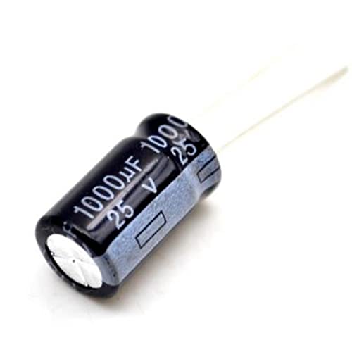 Image of 1000uF 25V Electrolytic Capacitor (pack of 10)