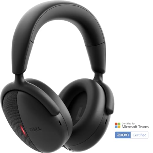 Image of Dell WL7024 (520-BBHG) Wireless Headset - Premium Sound, Noise Reduction Mic, Comfortable Fit, Long Battery Life, Stable Connectivity