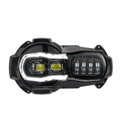 Phare avant moto LED BMW R1200GS remplacez votre éclairage d'origine jauni et faible