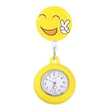 Orologio infermiera con clip - Orologio da tasca digitale da 35 g | orologio retrattile parinfermiera con seconda mano per infermieri, clip su patta, portatile digitale, tasca per medici