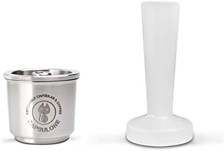 coffee capsule fit for illy coffee machine maker stainless steel capsule pod reusable filters X Y type and PP tamper