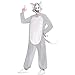 amscan amscan-9907164 Déguisement Tom & Jerry Cat Warner Bros pour Adulte Unisexe Taille M, Mixte, 9907164, Gris, M