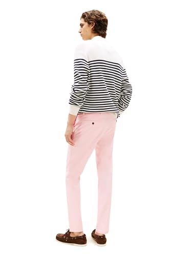 Image of Tommy Hilfiger Men's Stretch Cotton Chino Pants in Slim Fit