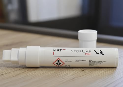 STOPGAP PEN - Möbelversiegelung - Versiegelung für Möbel, Holzwerkstoffe und Echtholzplatten - Schutz vor Wasser, Dampf und Schmutz - Hydrophobierung - Quellschutz