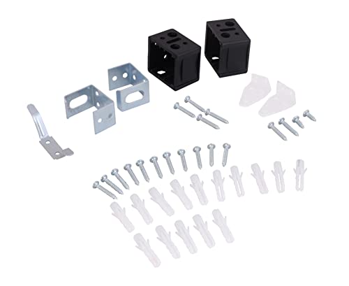 Persiana para Janela com Lâminas Horizontais de PVC 25mm L 1,60 x A 1,60 m Preta